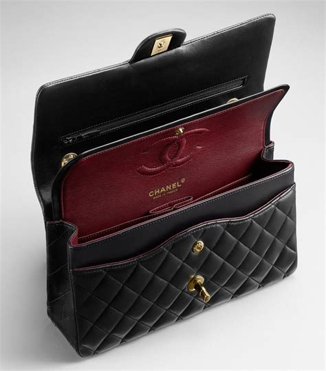 chanel classic vs flap bag|chanel flap bag price euro.